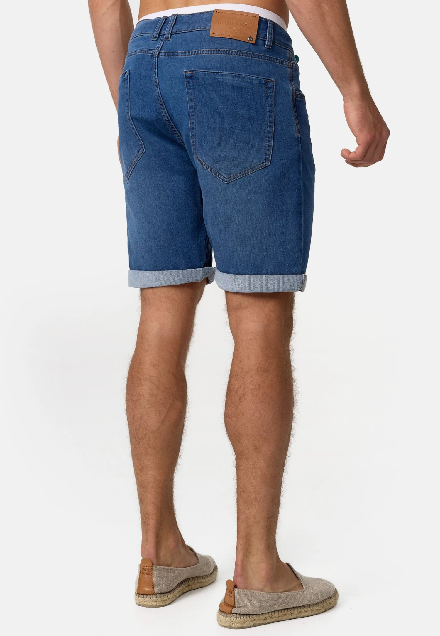 Indicode Jeans Lonar - Jeansshort - Blue Wash - Afbeelding 3