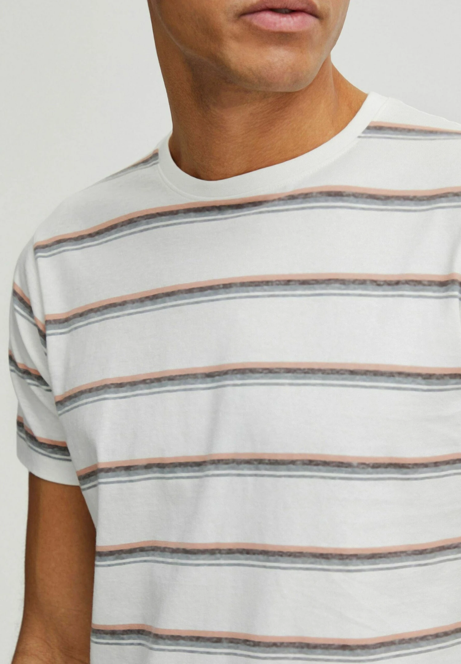 Indicode Jeans T-Shirt Print - Vanilla Ice - Afbeelding 4