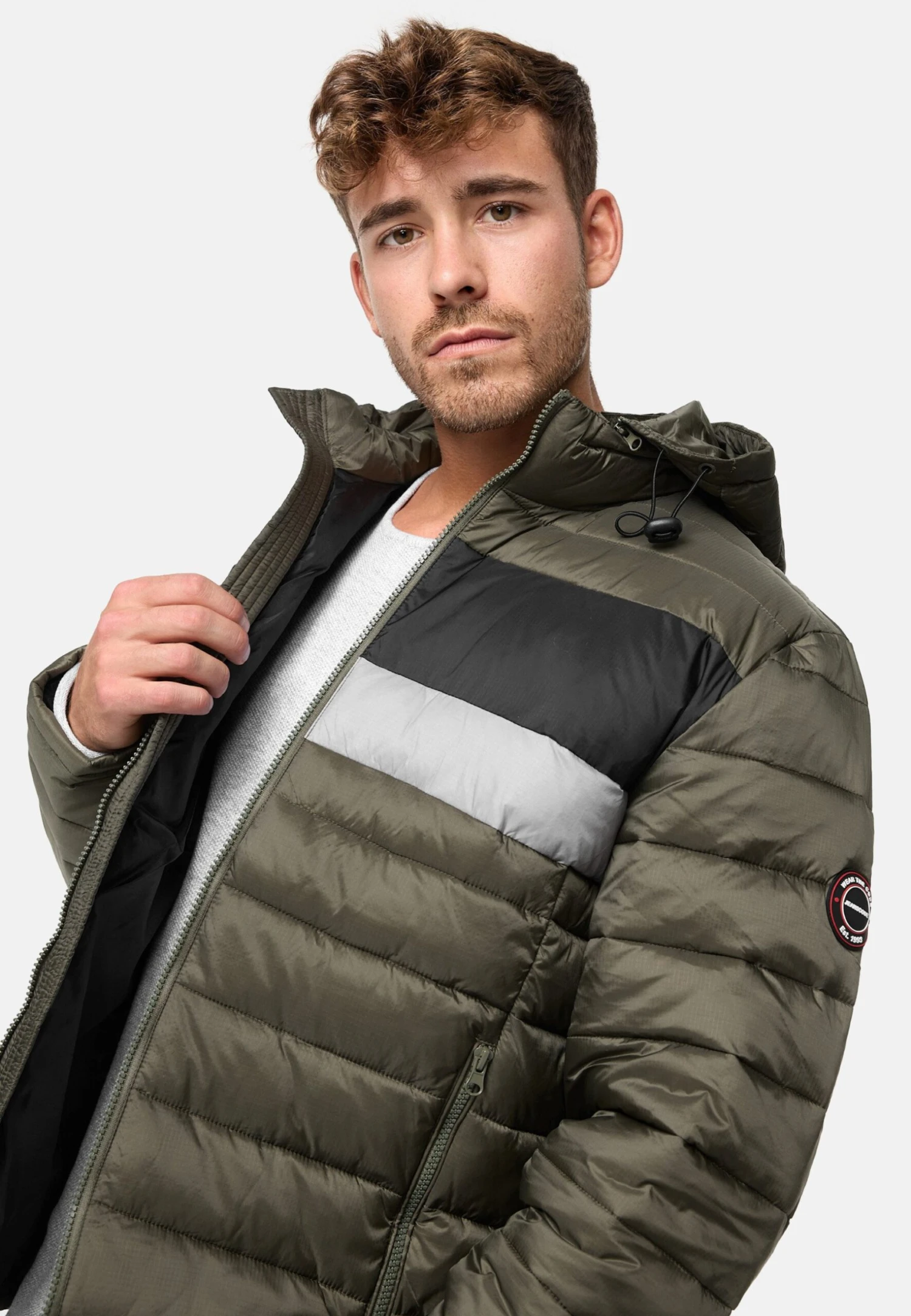 Indicode Jeans Hampshire - Winterjas - Army Mix - Afbeelding 4