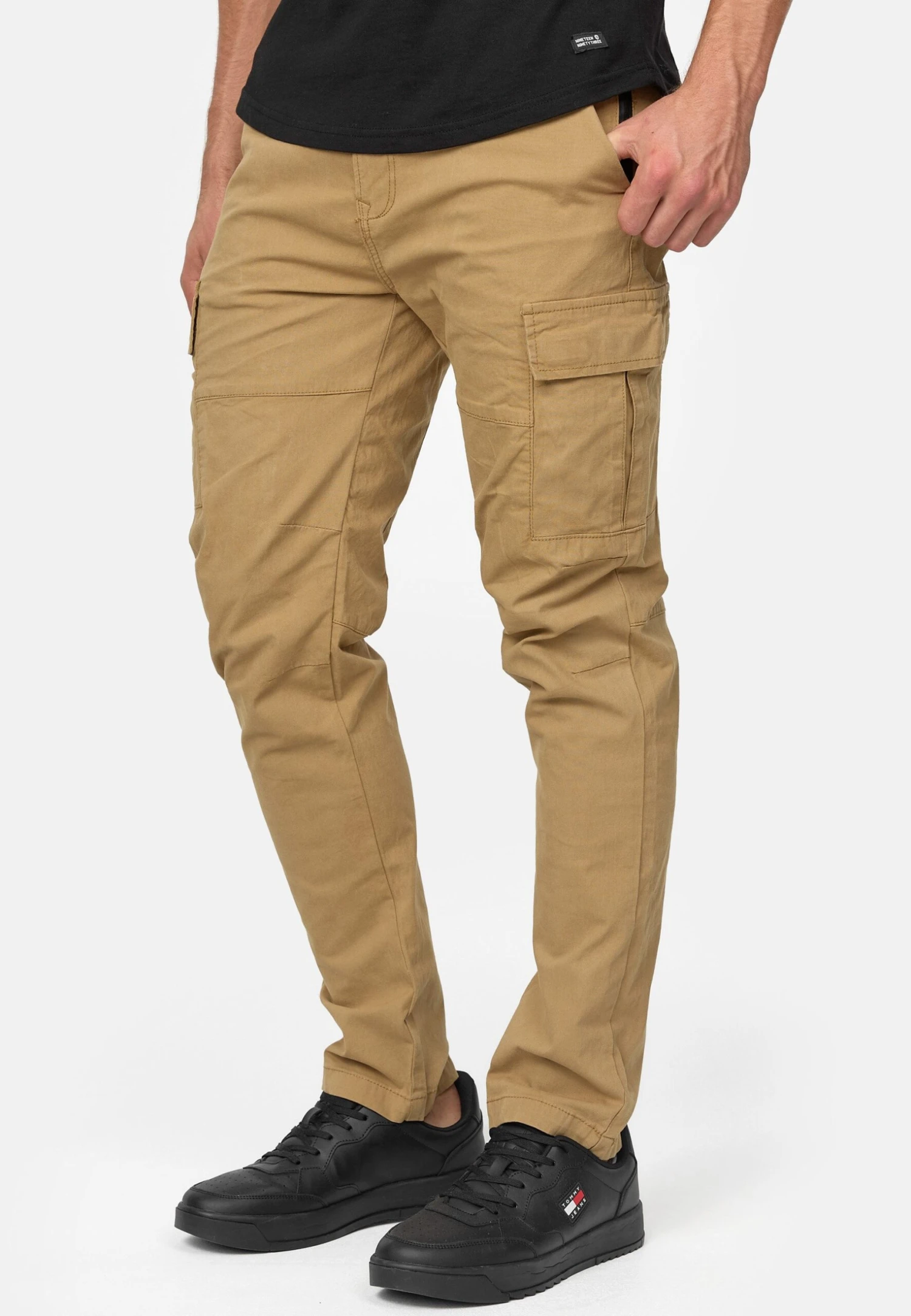 Indicode Jeans Cargobroek - Camel - Afbeelding 4
