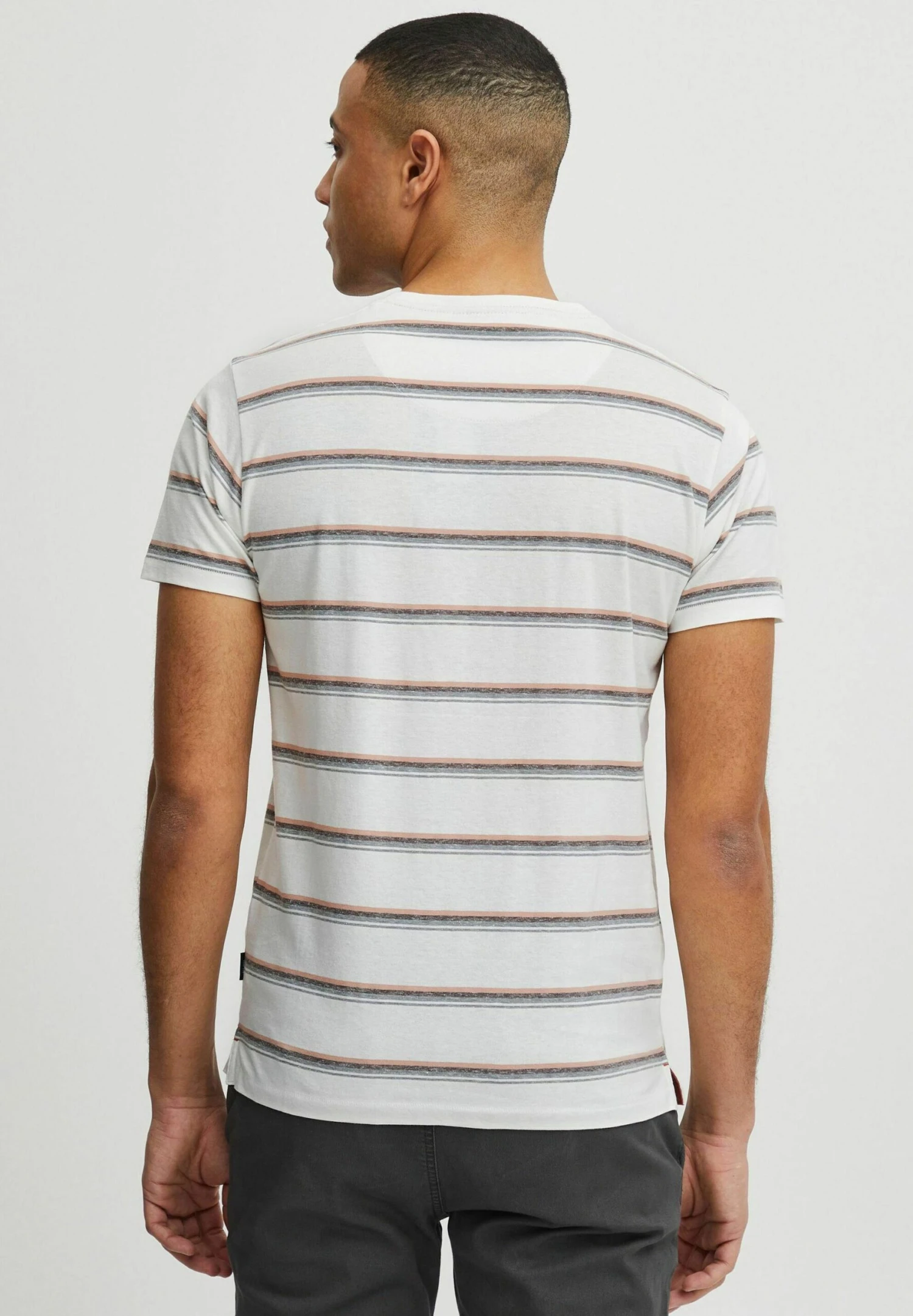 Indicode Jeans T-Shirt Print - Vanilla Ice - Afbeelding 3