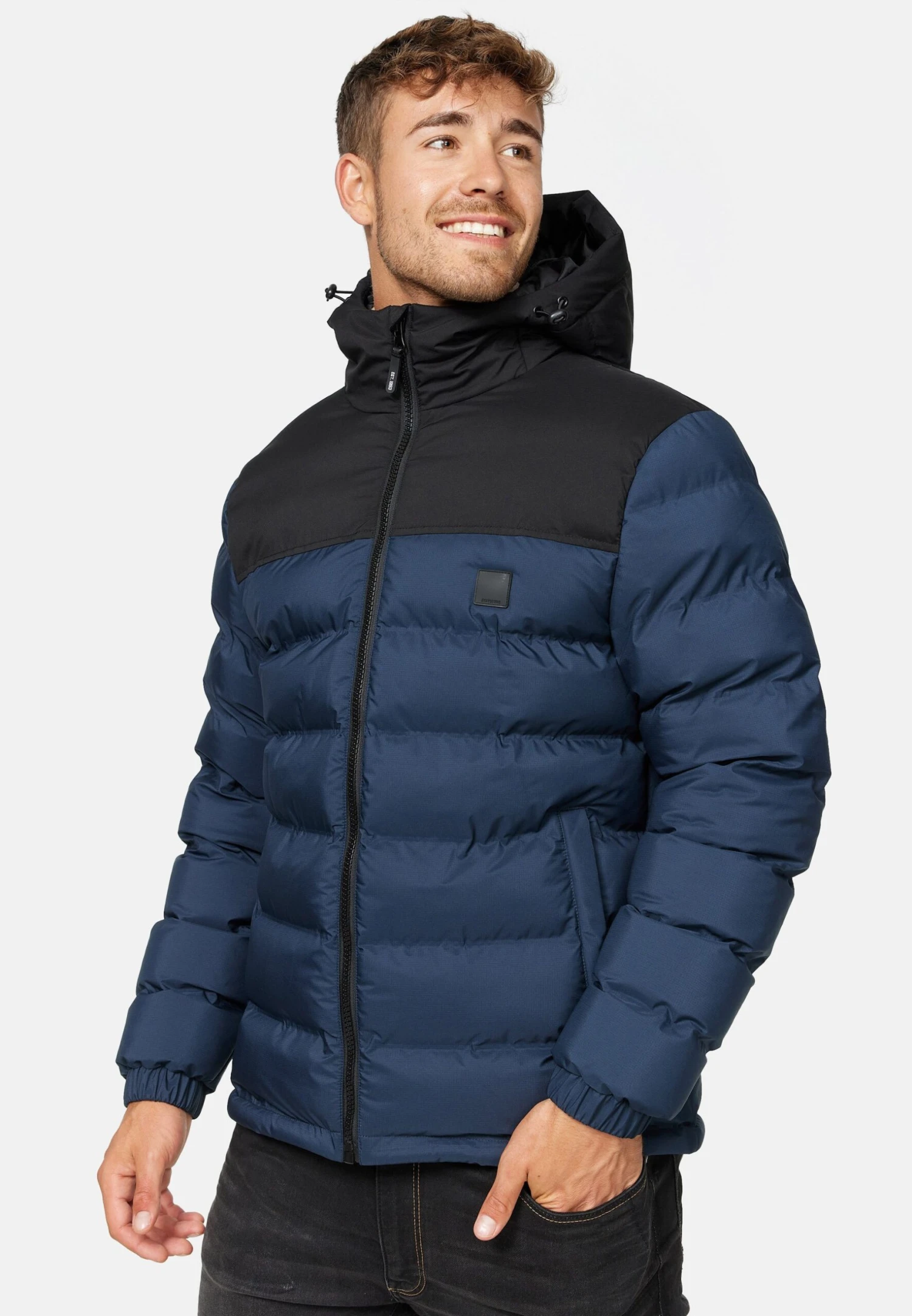 Indicode Jeans Stepp Eberhardy - Winterjas - Navy - Afbeelding 6