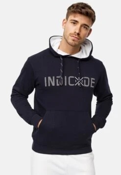 Indicode Jeans Lizzo - Hoodie - Navy