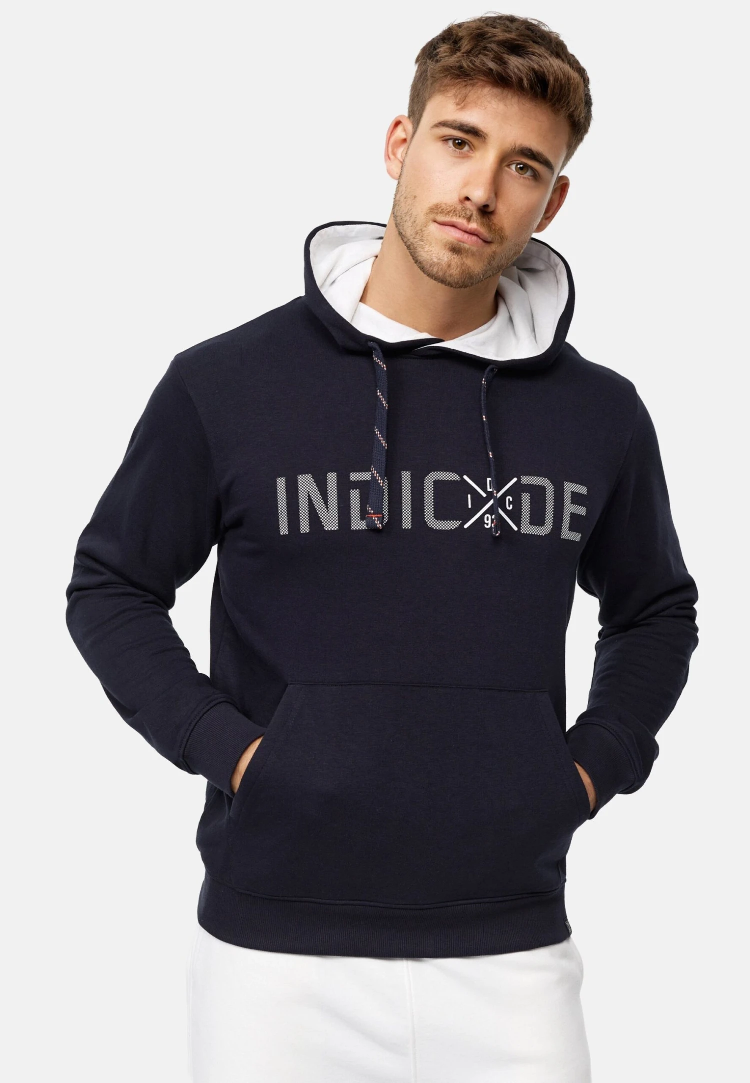 Indicode Jeans Lizzo - Hoodie - Navy