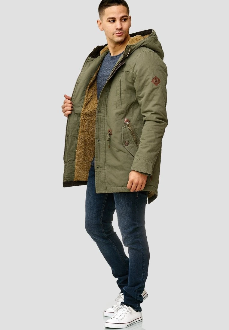 Indicode Jeans Winterjas - Dark Green - Afbeelding 2