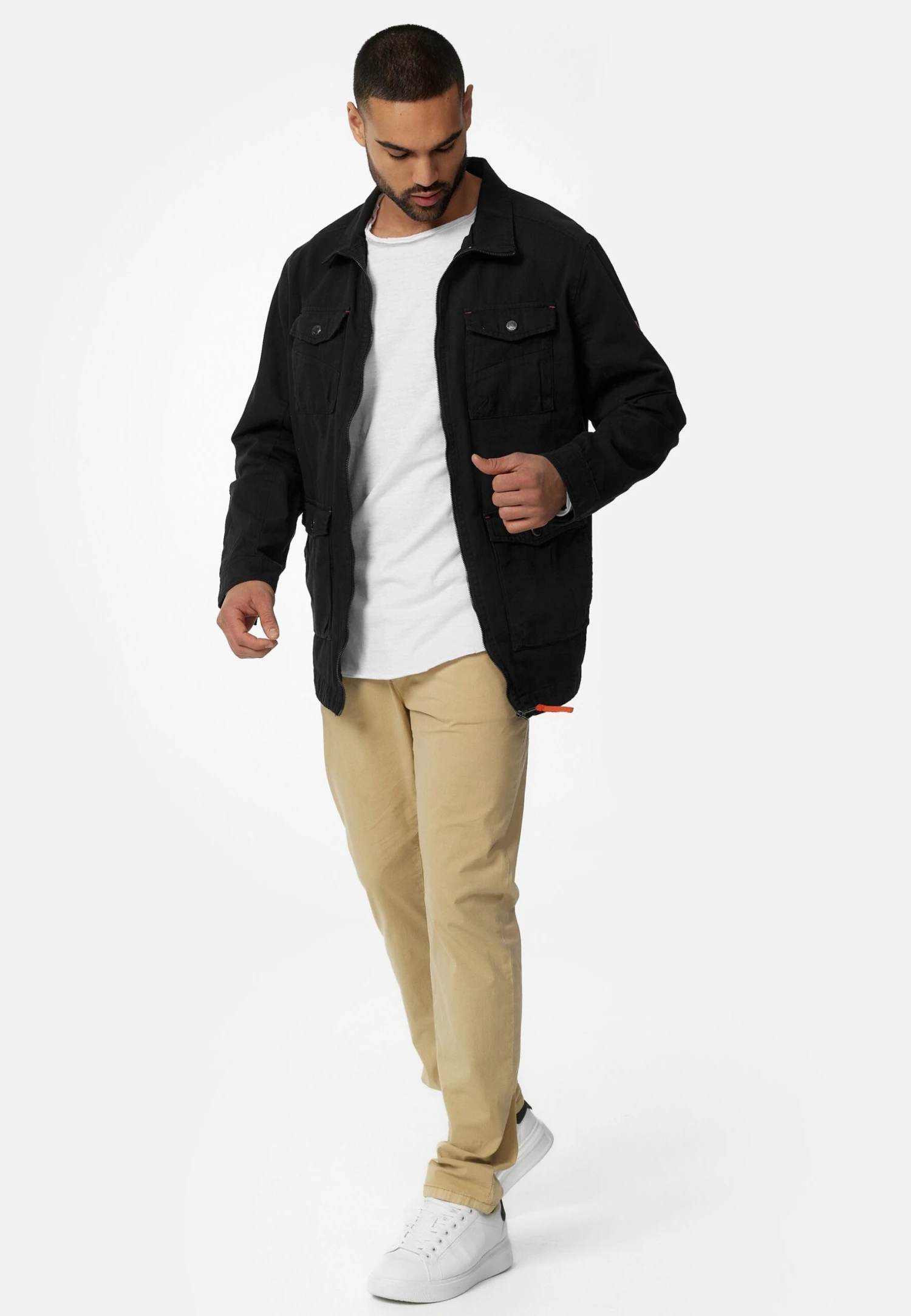 Indicode Jeans Simeon - Outdoorjas - Black - Afbeelding 4