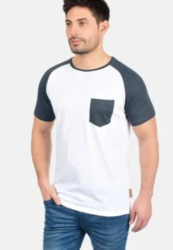 Indicode Jeans Idgresham - T-Shirt Print - Optical White