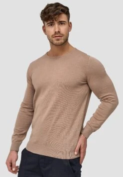 Indicode Jeans Sweater - Silver Mink