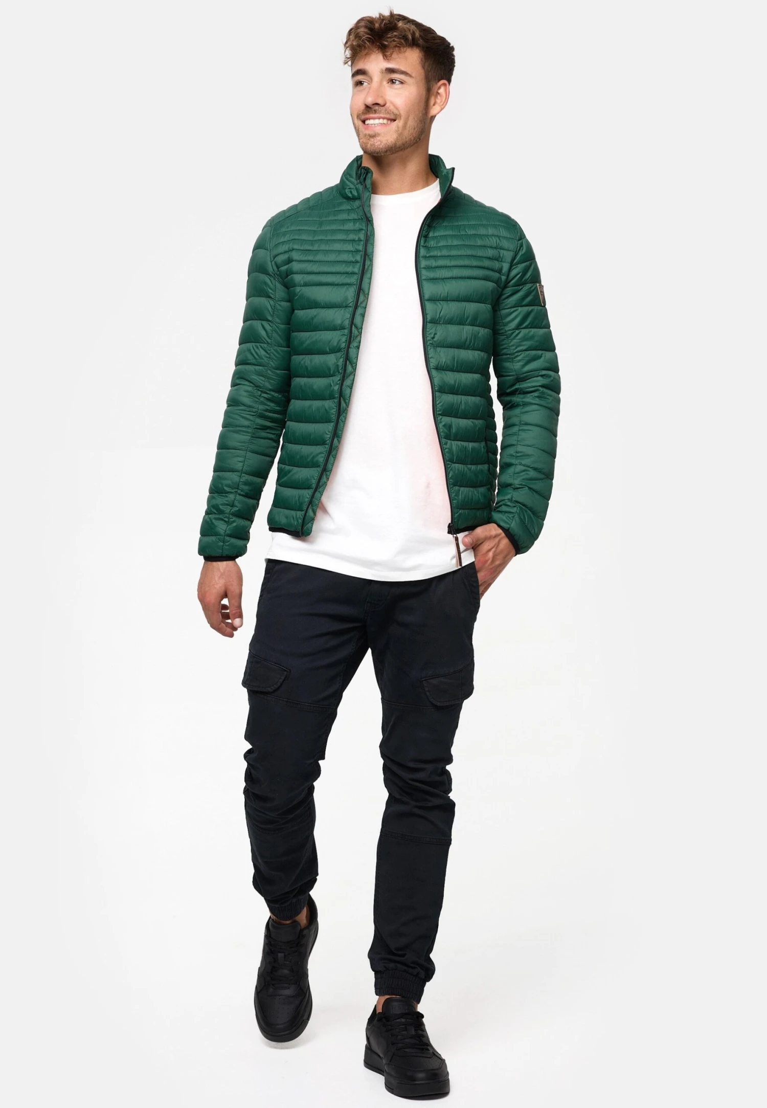 Indicode Jeans Jas - Greener - Afbeelding 2