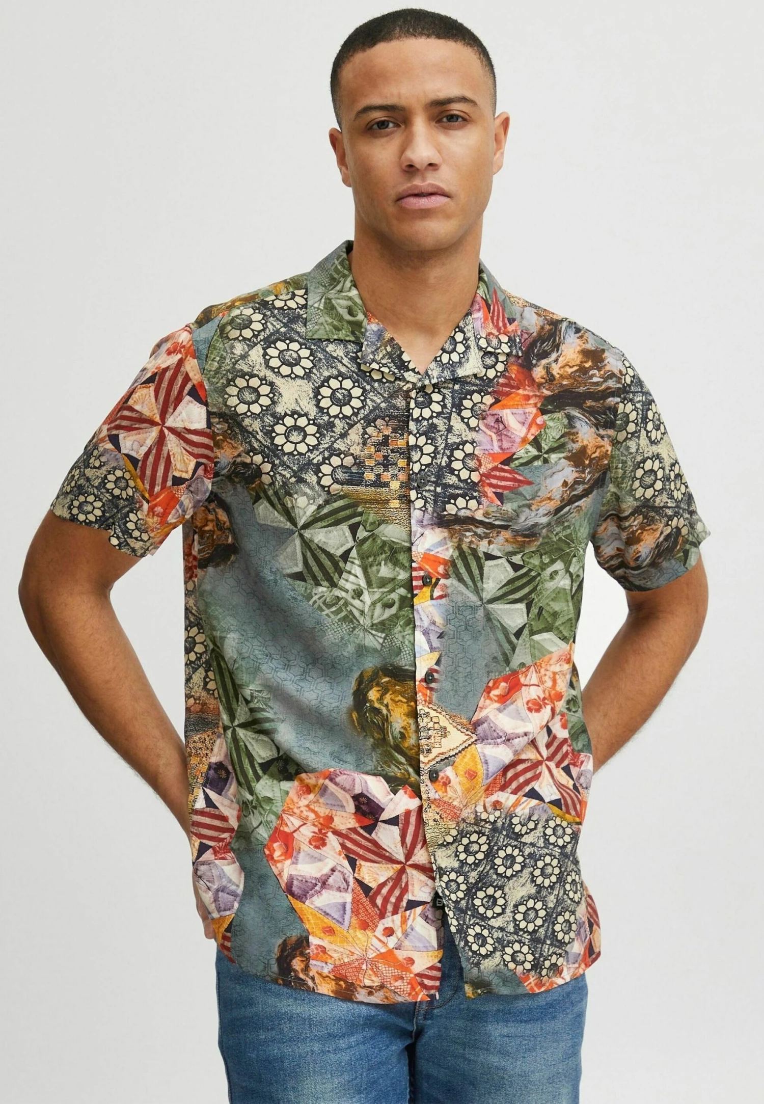 Indicode Jeans Idmariol - Overhemd - Army