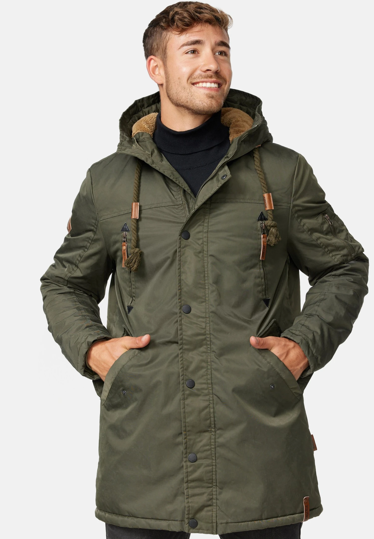 Indicode Jeans Bardsley - Winterjas - Forest