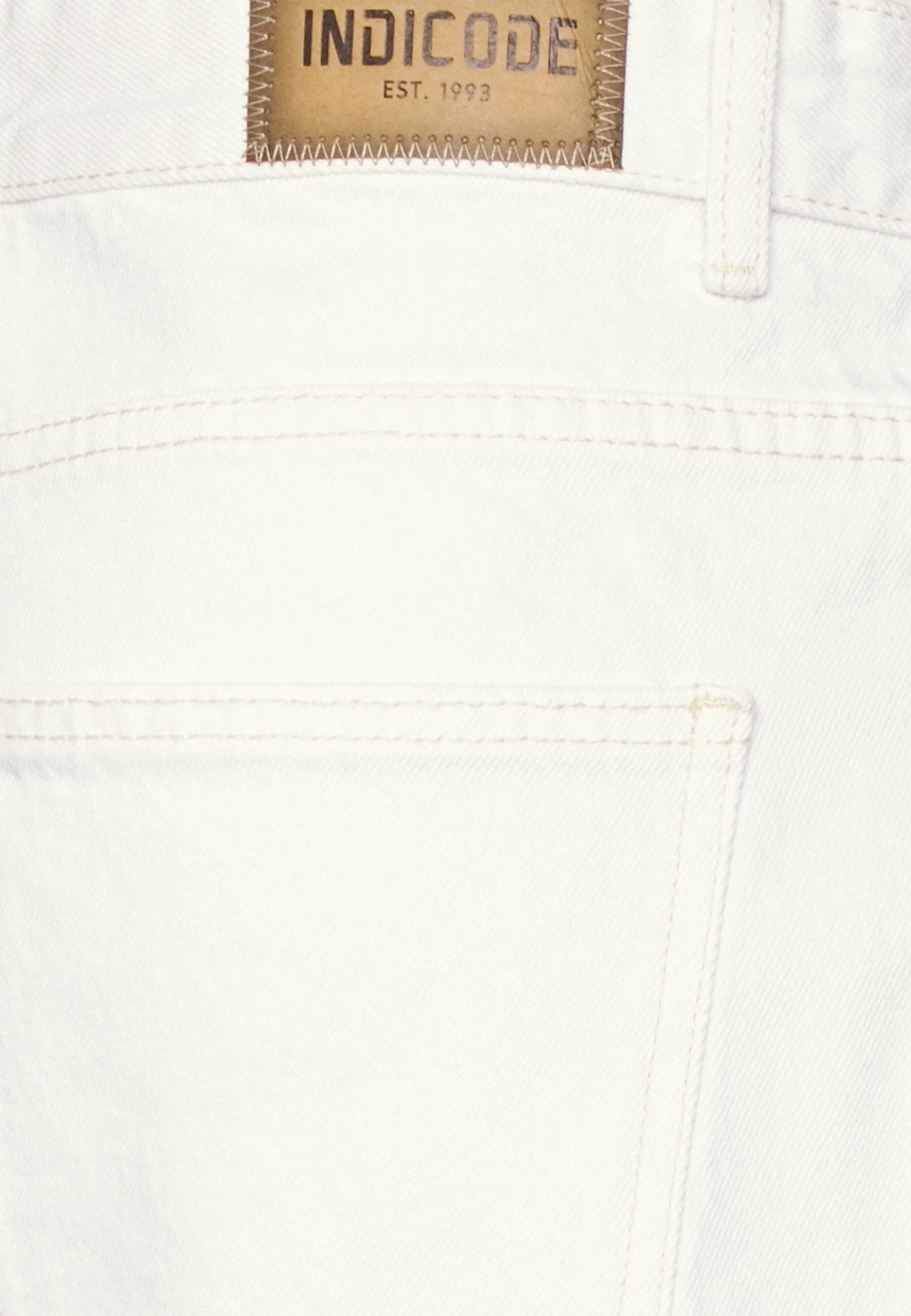 Indicode Jeans Tian - Jeansshort - White Heaven - Afbeelding 5