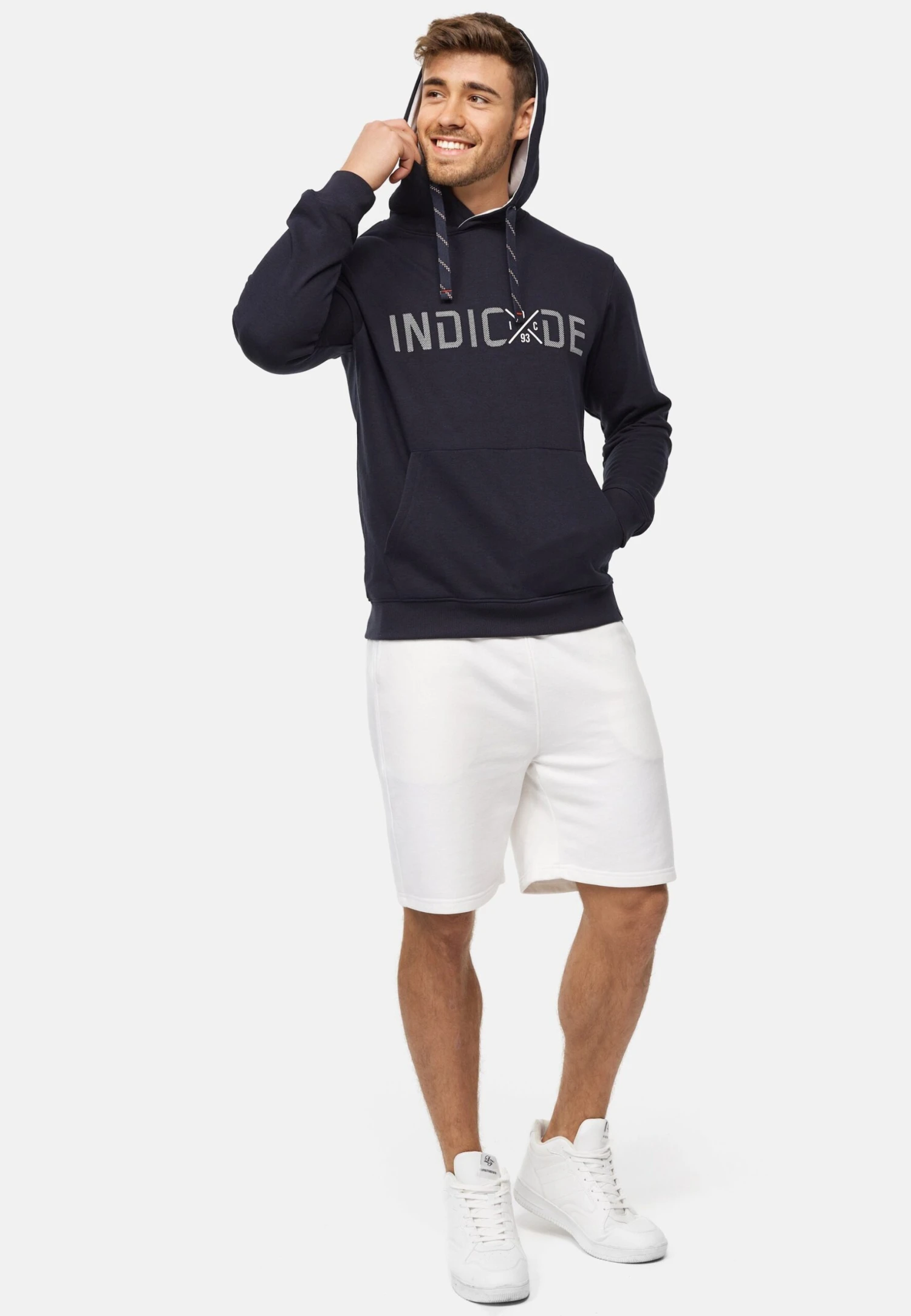 Indicode Jeans Lizzo - Hoodie - Navy - Afbeelding 2
