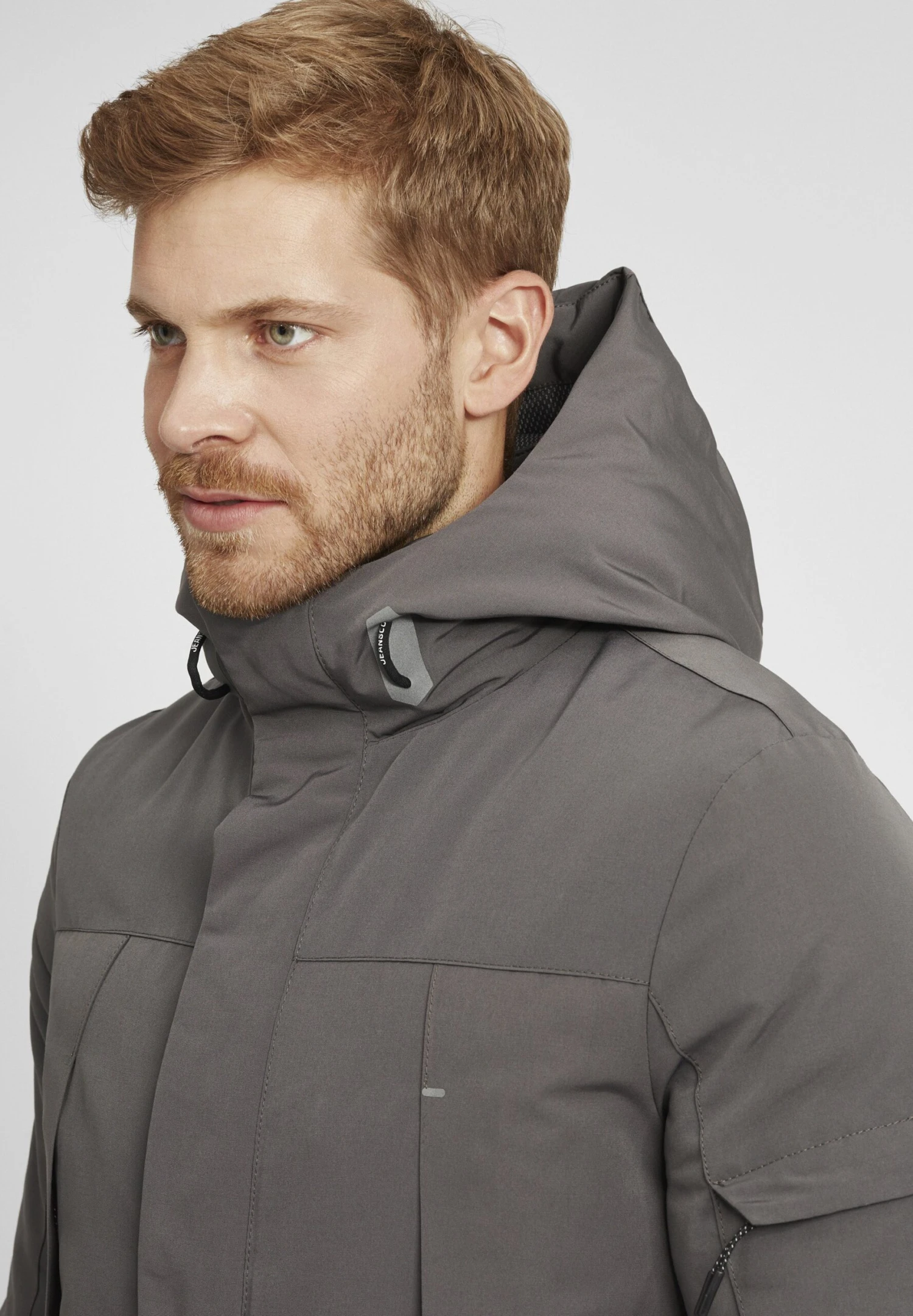 Indicode Jeans Idrader - Winterjas - Forged Iron - Afbeelding 4