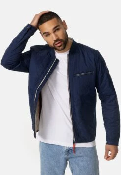 Indicode Jeans Übergangs Leander - Bomberjacks - Navy