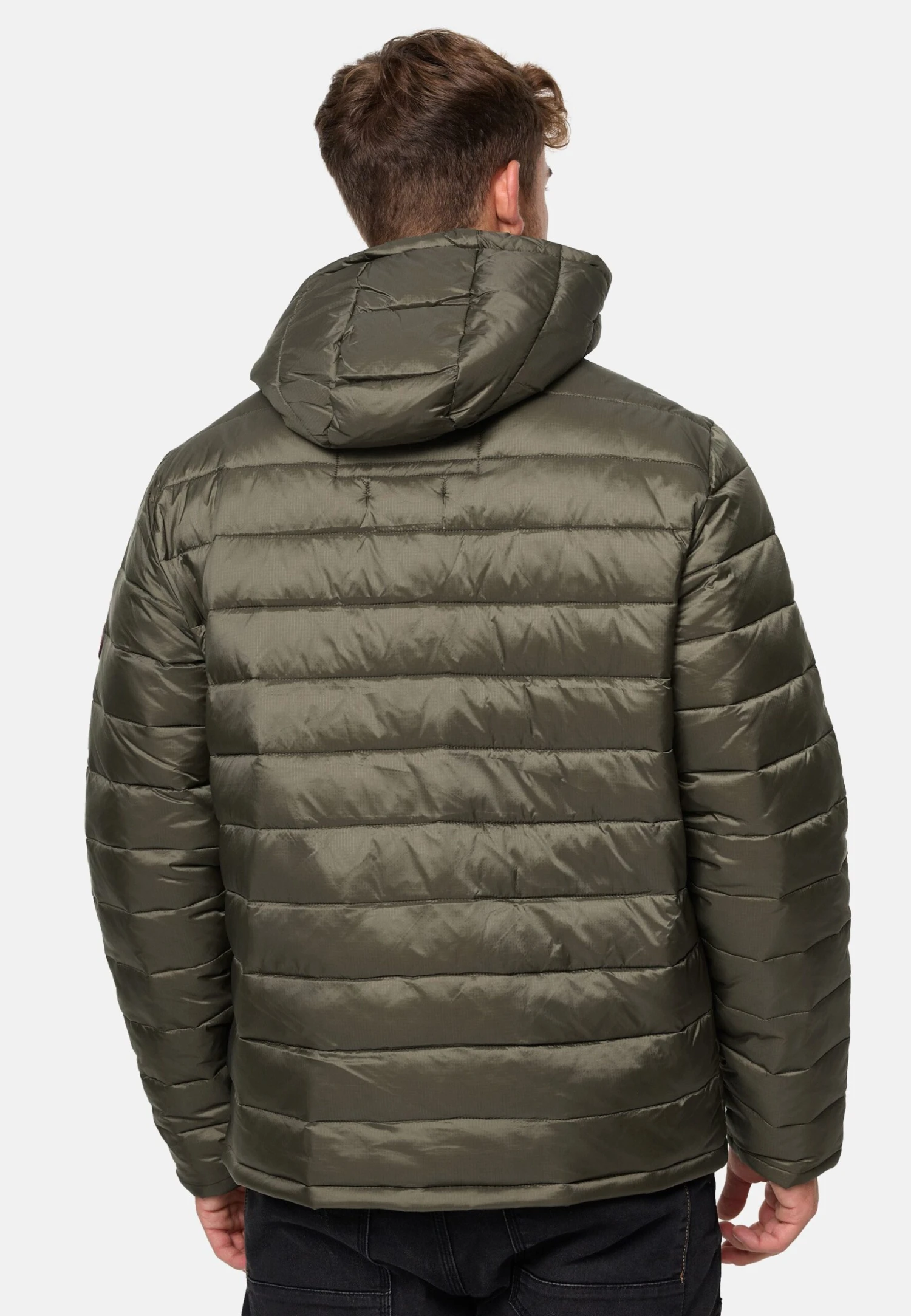 Indicode Jeans Hampshire - Winterjas - Army Mix - Afbeelding 3