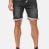 Indicode Jeans Kadin- Jeansshort - Black