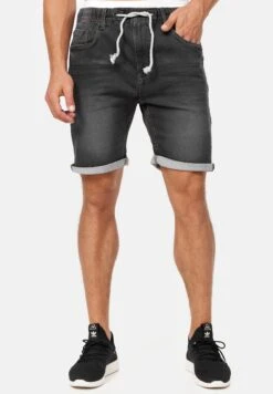 Indicode Jeans Kadin- Jeansshort - Black