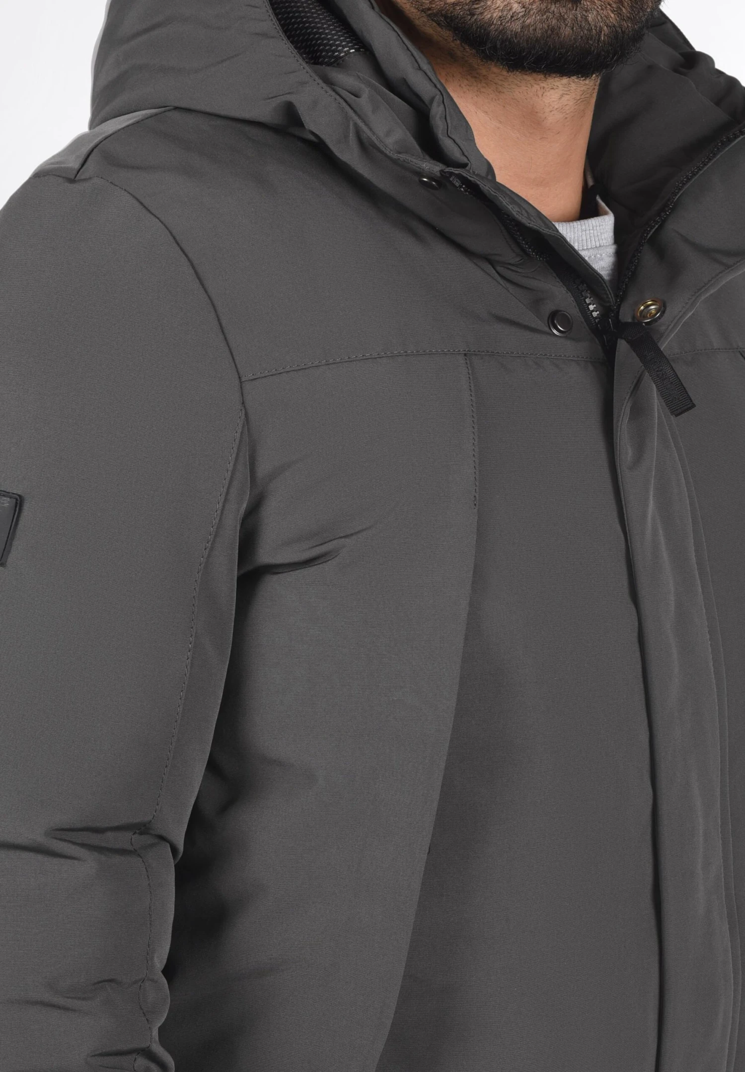 Indicode Jeans Madot - Winterjas - Forged Iron - Afbeelding 4