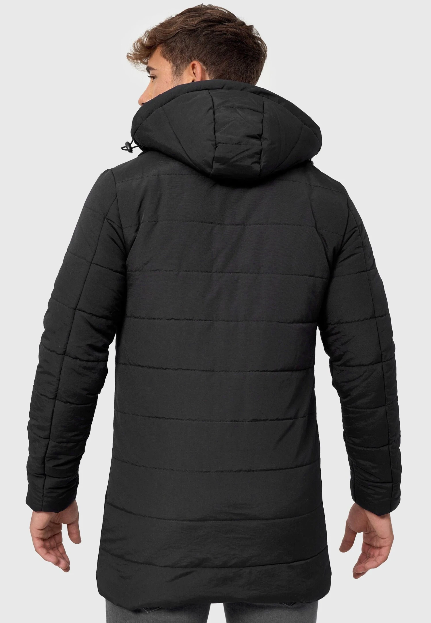 Indicode Jeans Parka - Charcoal Mix - Afbeelding 2