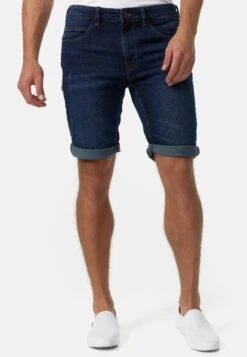 Indicode Jeans Jeansshort - Dark Blue