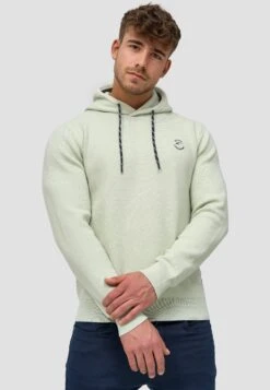 Indicode Jeans Longview - Hoodie - Sea Foam