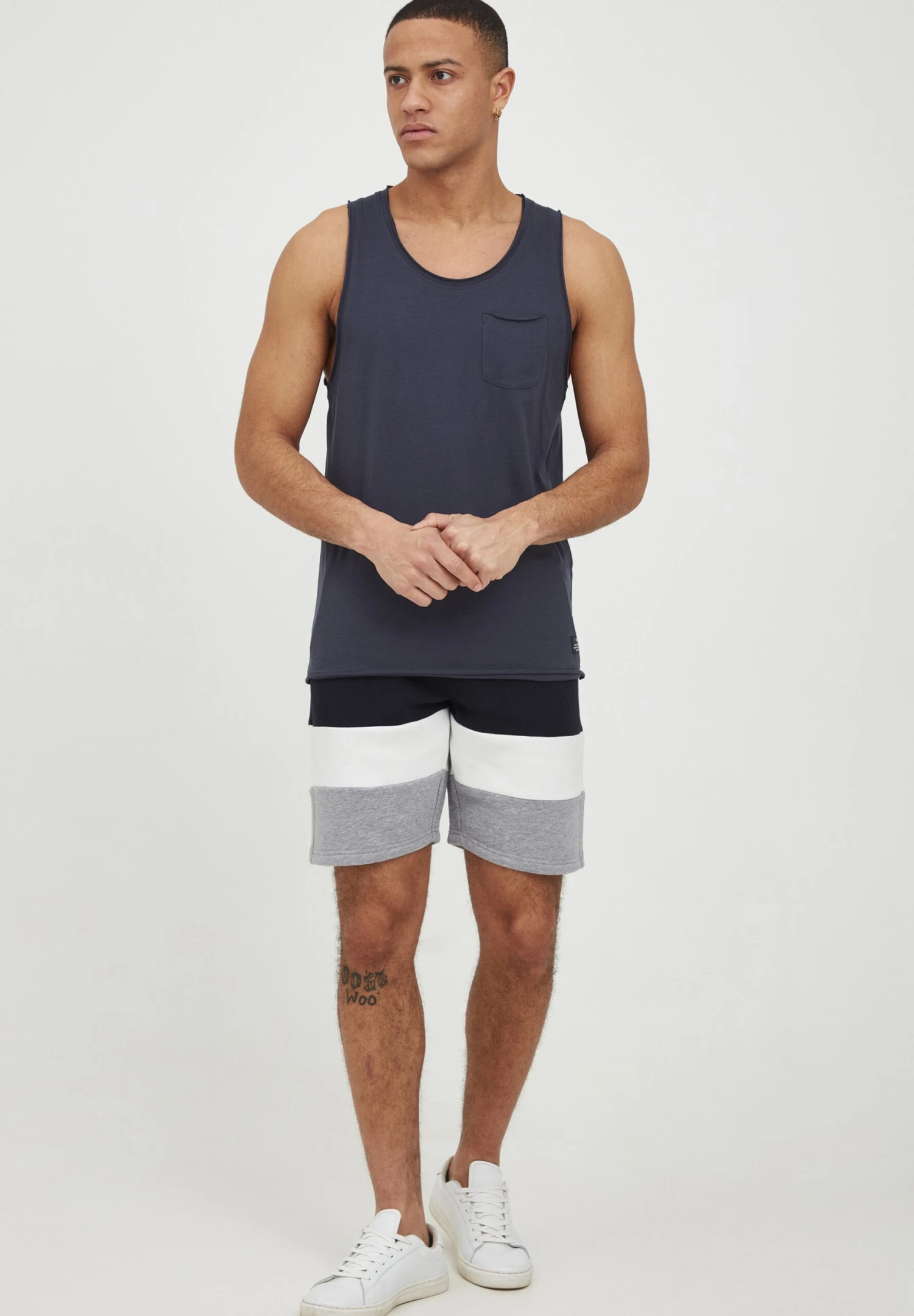 Indicode Jeans Idcaul - Shorts - Navy - Afbeelding 2