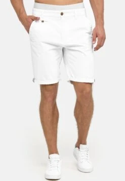 Indicode Jeans Casual Fit - Shorts - Off White