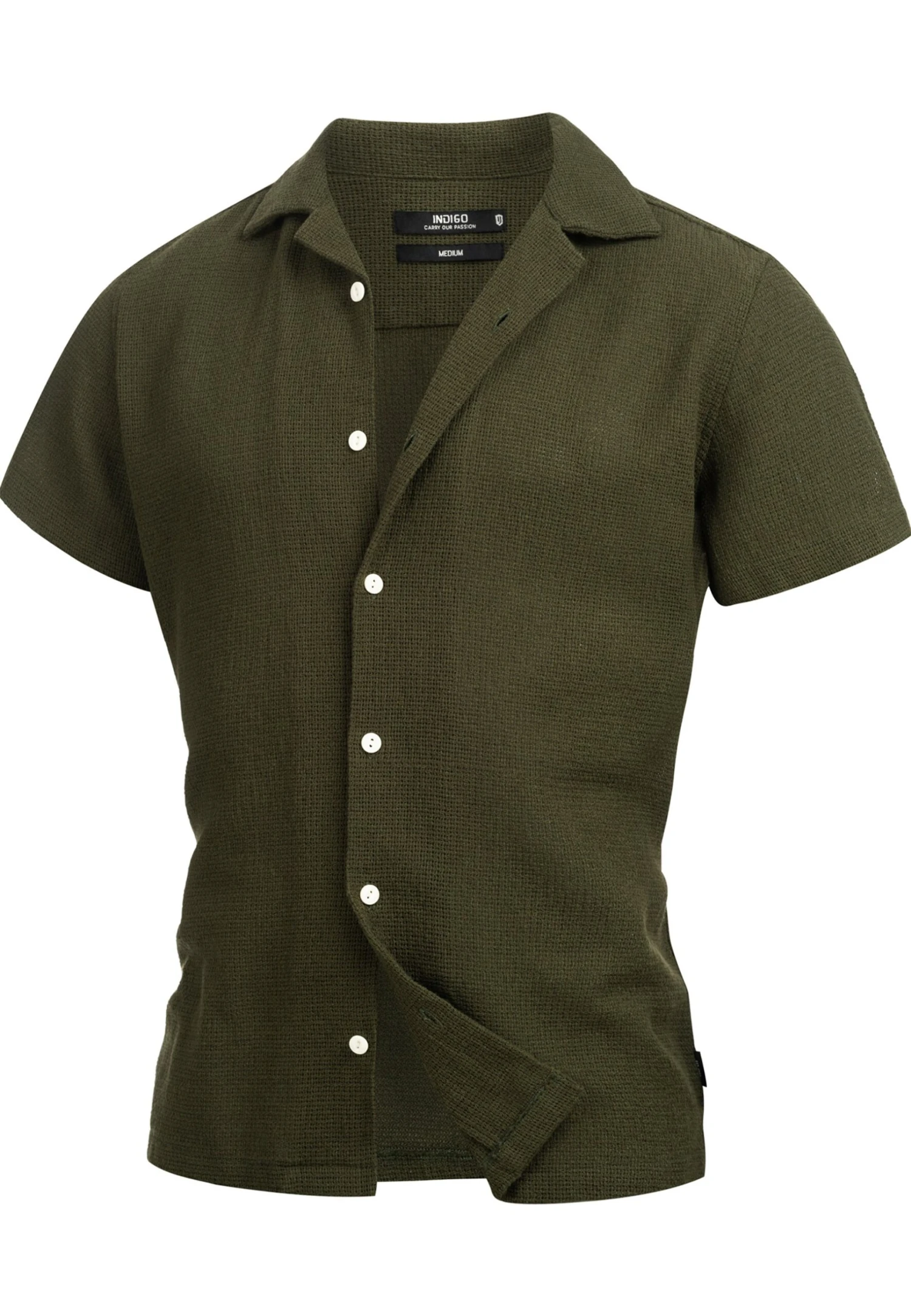 Indicode Jeans Overhemd - Army - Afbeelding 6