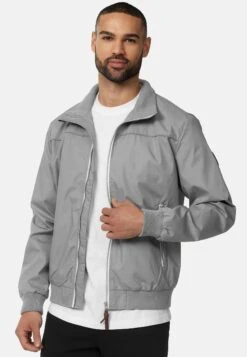 Indicode Jeans Jas - Lt Grey