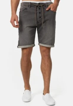 Indicode Jeans Jeansshort - Grey