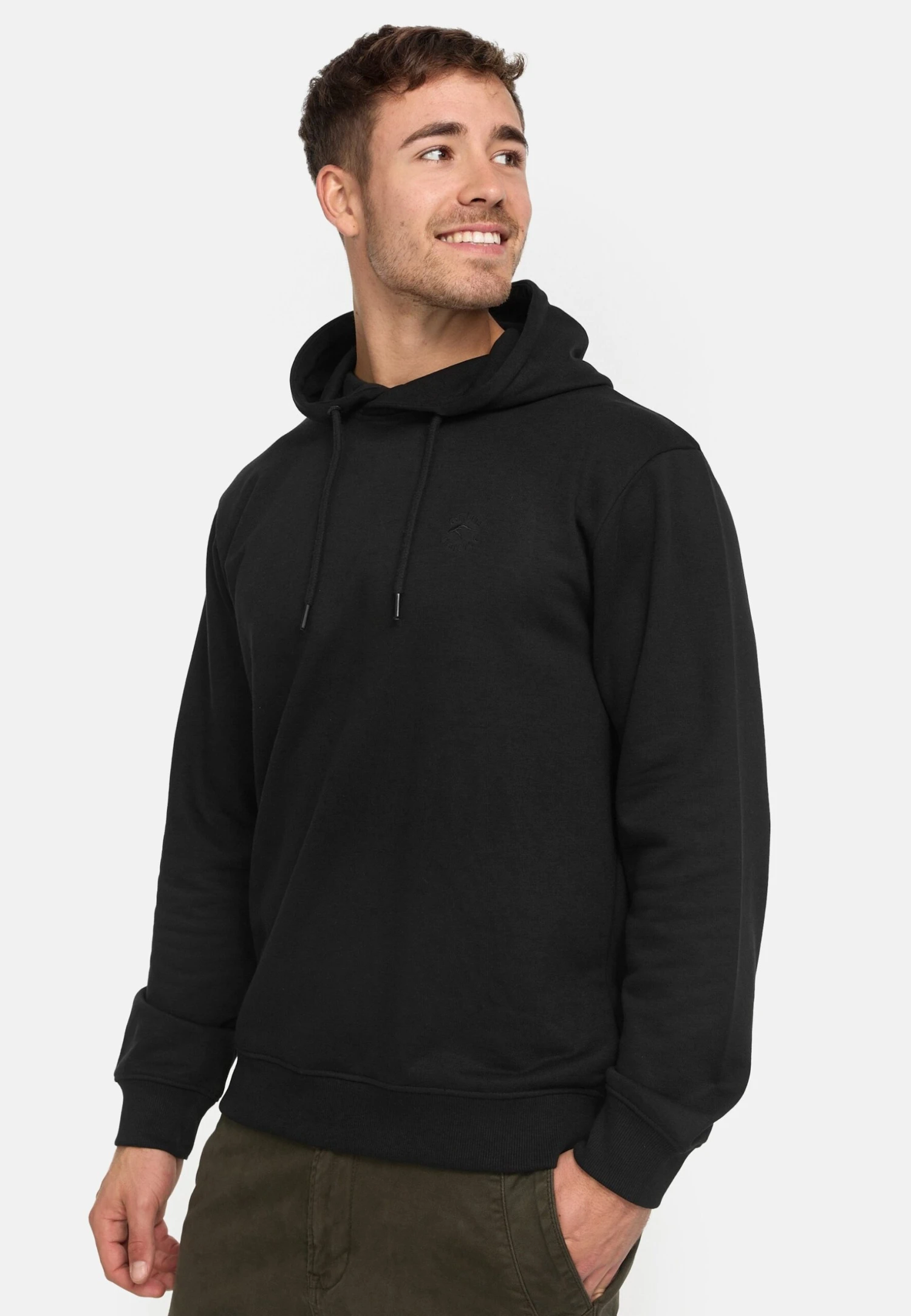 Indicode Jeans Simpson - Hoodie - Black - Afbeelding 4