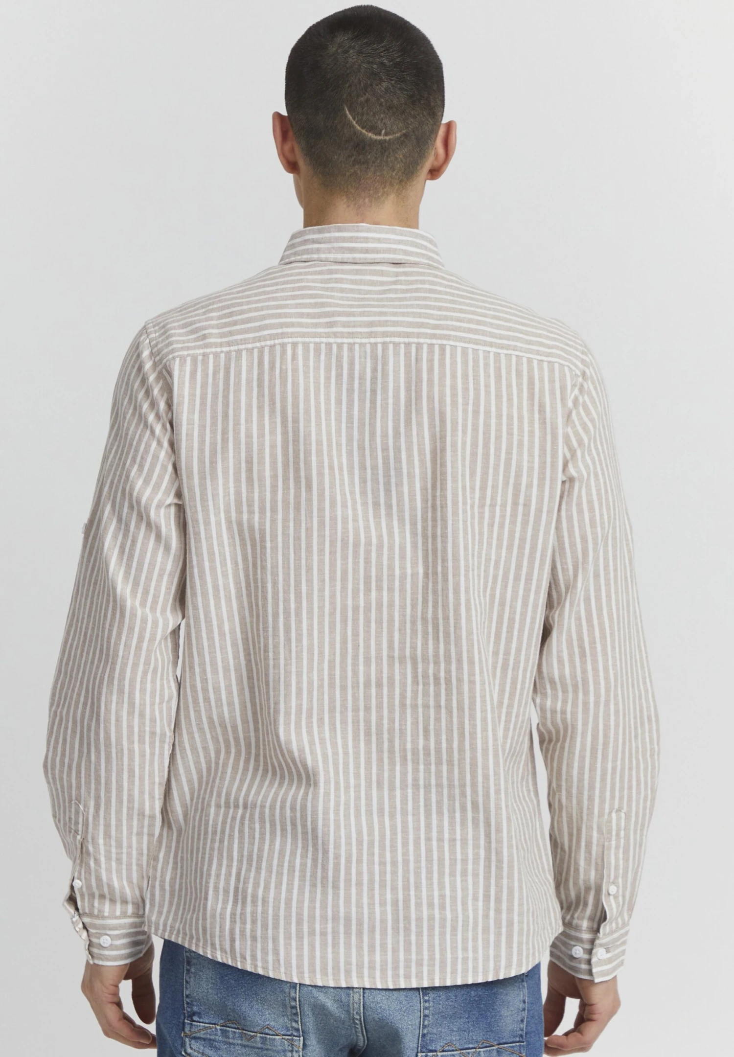 Indicode Jeans Hanko - Overhemd - Greige - Afbeelding 3