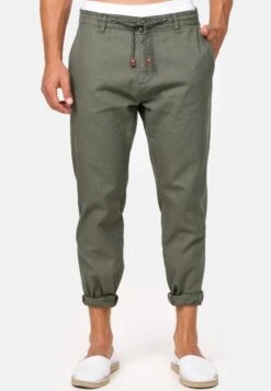 Indicode Jeans Chino - Dark Green