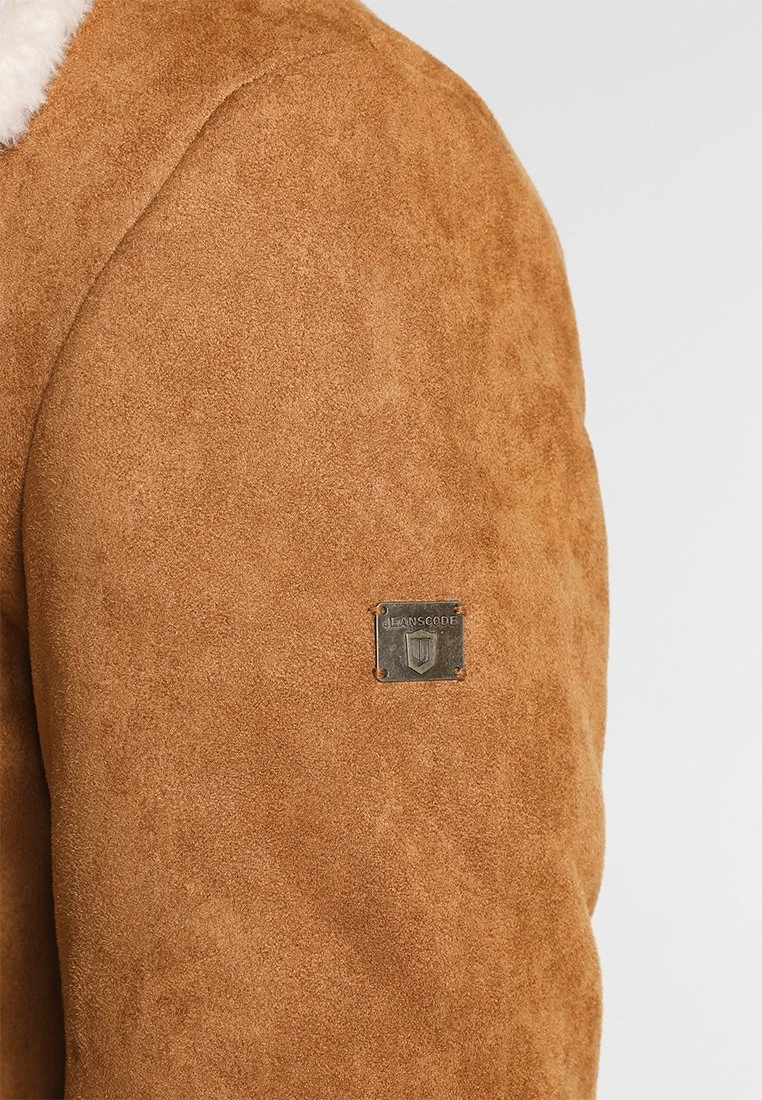 Indicode Jeans Jovani - Halflange Jas - Camel - Afbeelding 4