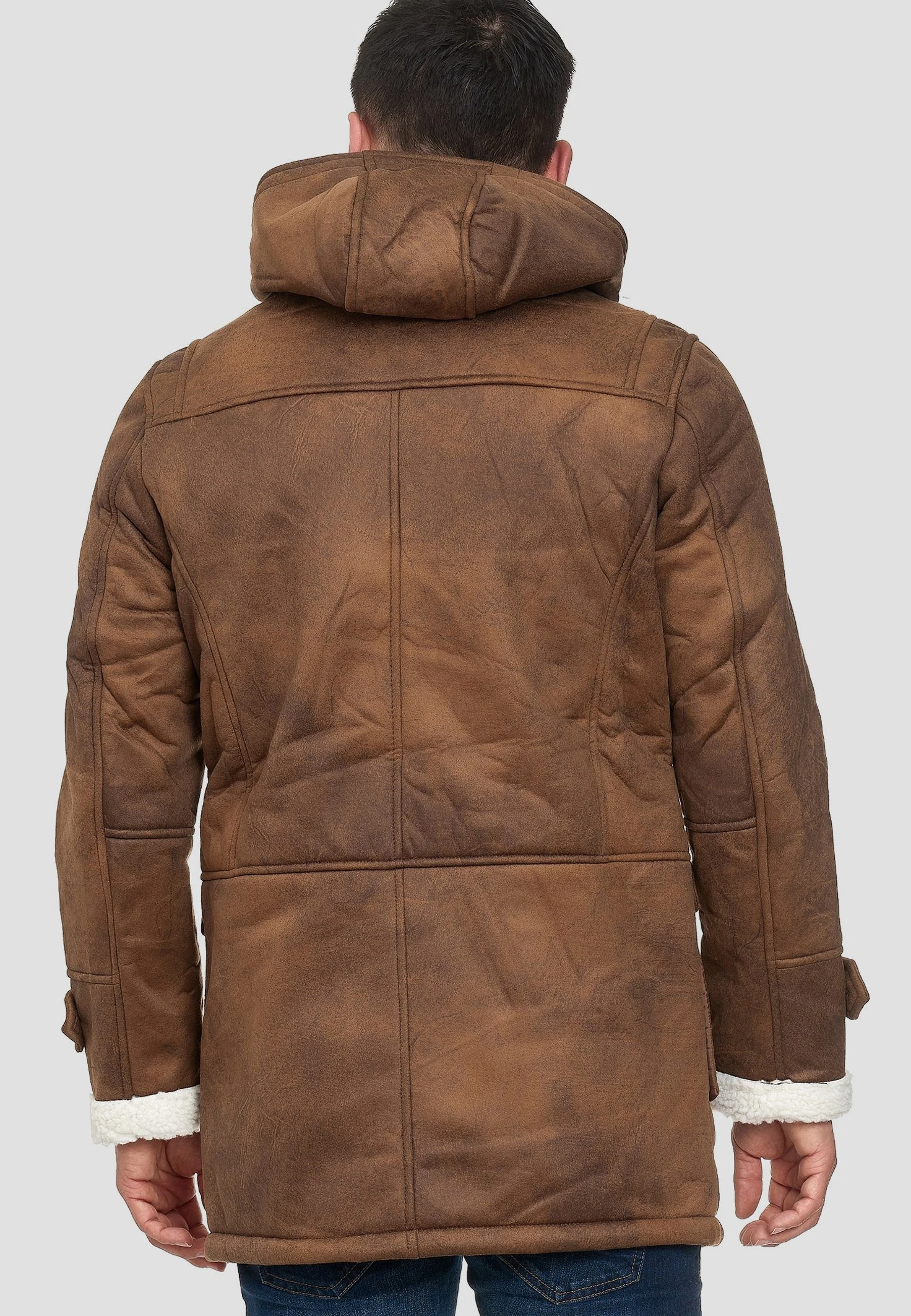 Indicode Jeans Winterjas - Brown Sugar - Afbeelding 3