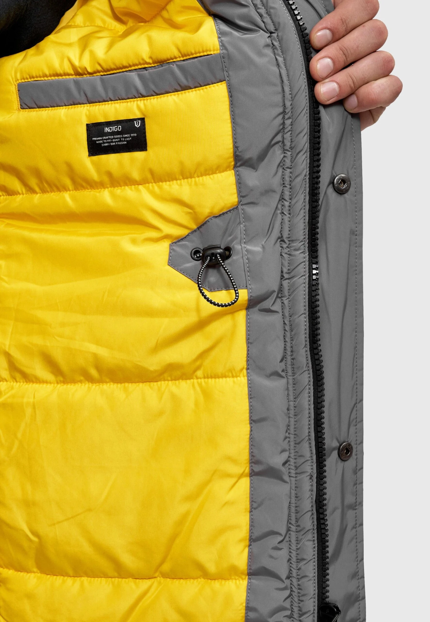 Indicode Jeans Carpelan - Winterjas - Anthracite - Afbeelding 6