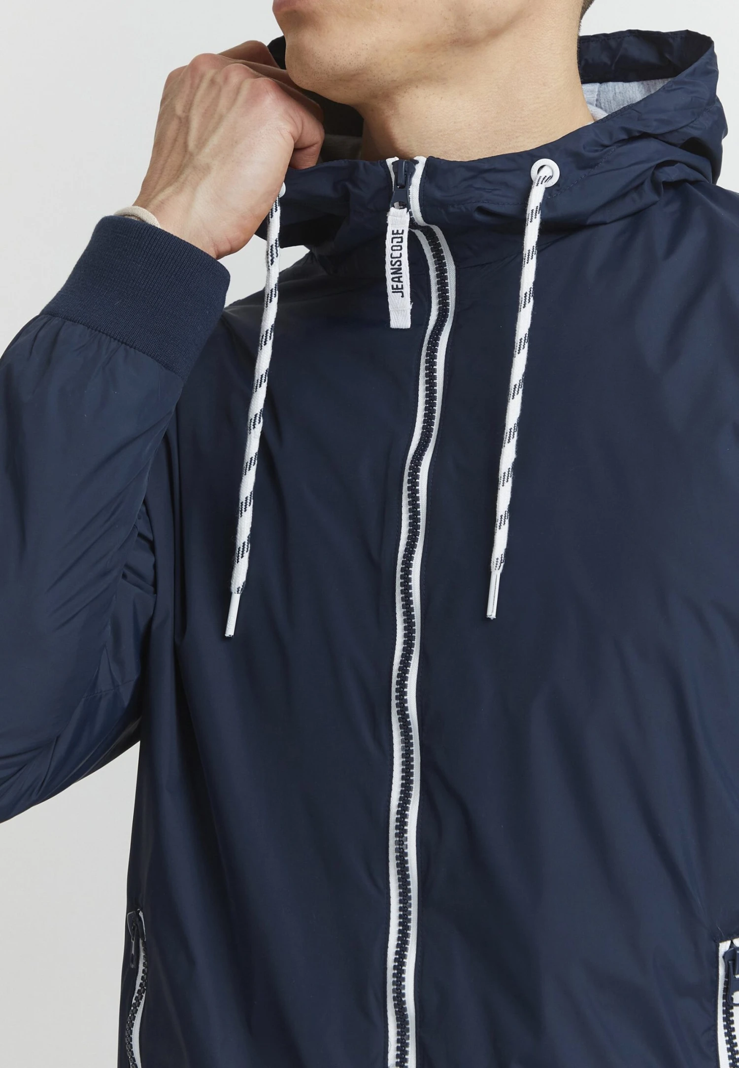 Indicode Jeans Idrikko - Jas - Navy - Afbeelding 4