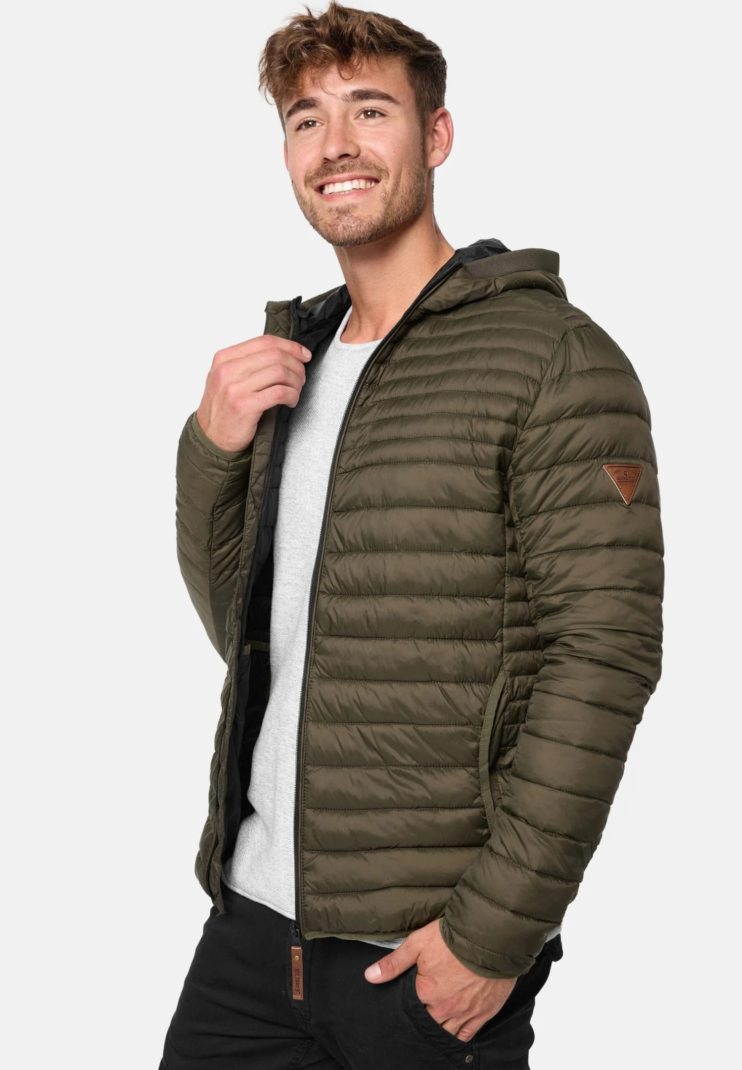 Indicode Jeans Bowers - Jas - Army - Afbeelding 2