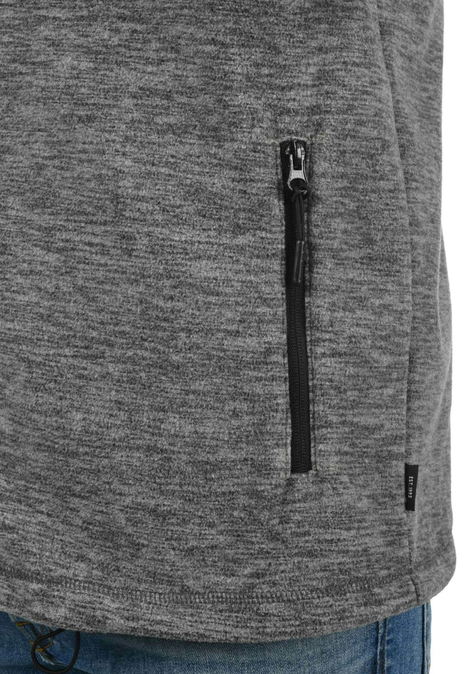 Indicode Jeans Idwilton - Fleecejas - Black - Afbeelding 6