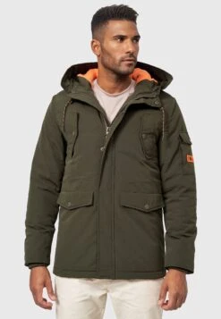 Indicode Jeans Winterjas - Army