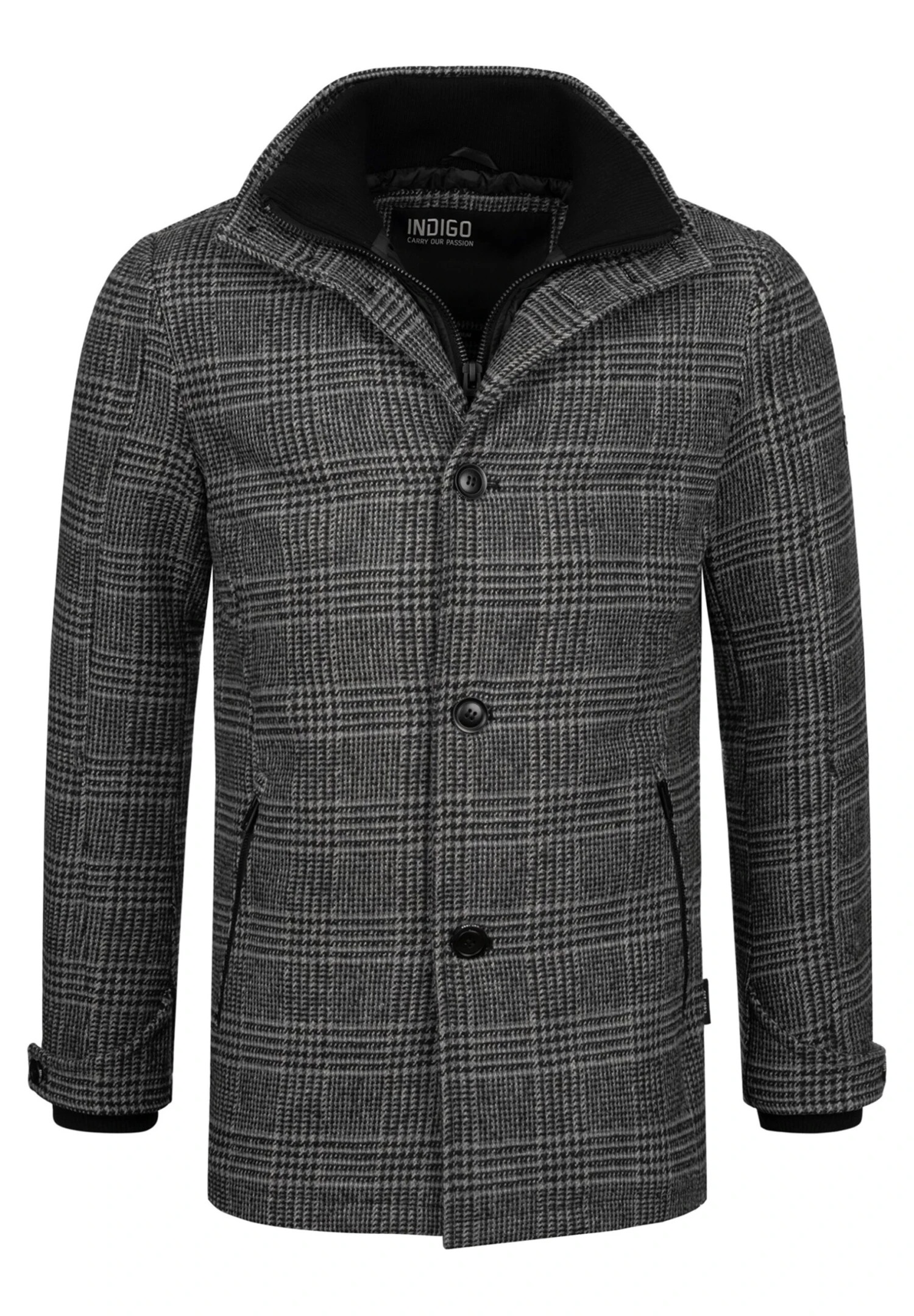 Indicode Jeans Mäntel Brittany - Jas - Raven - Afbeelding 5