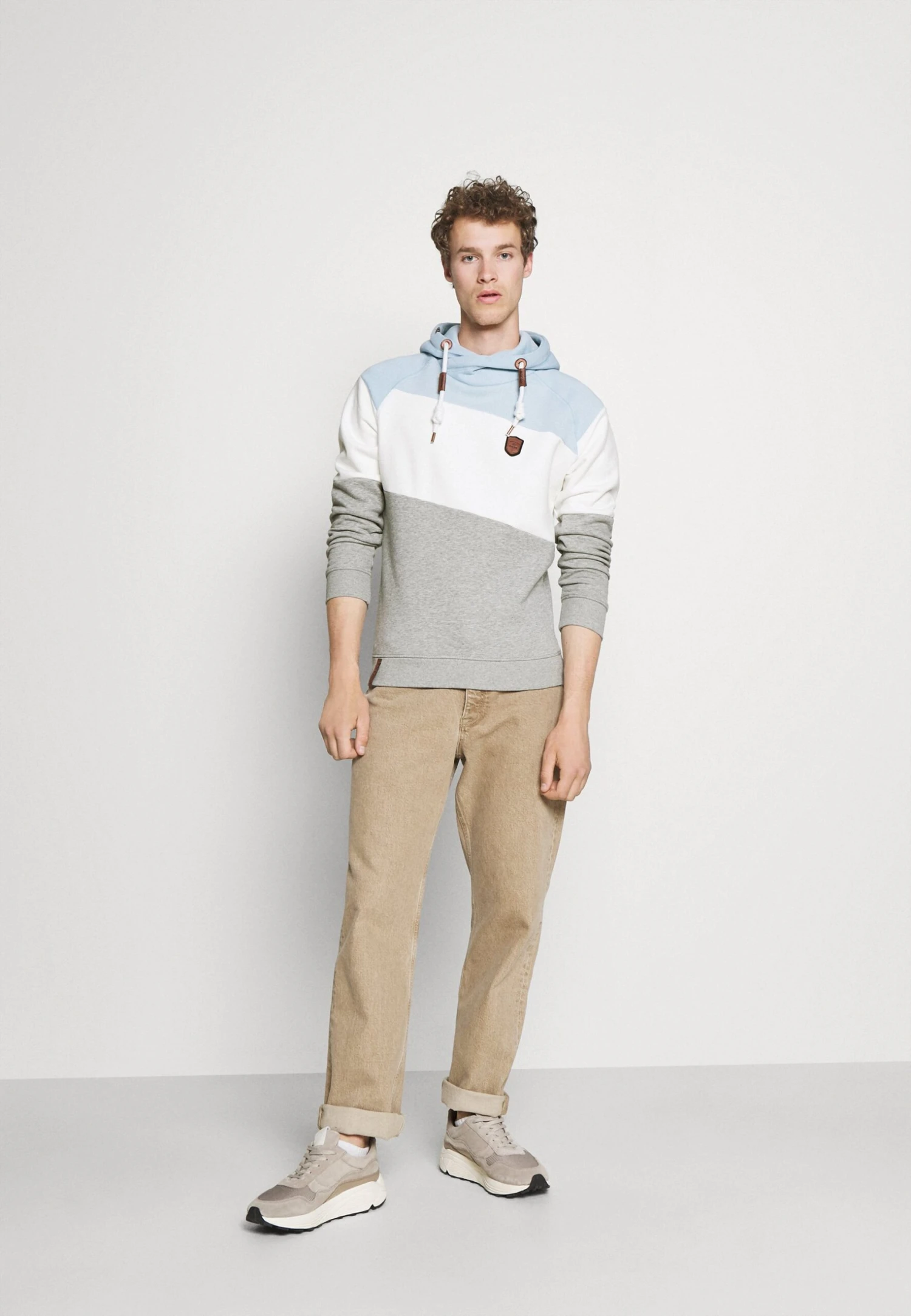 Indicode Jeans Pessac - Hoodie - Skyblue - Afbeelding 2