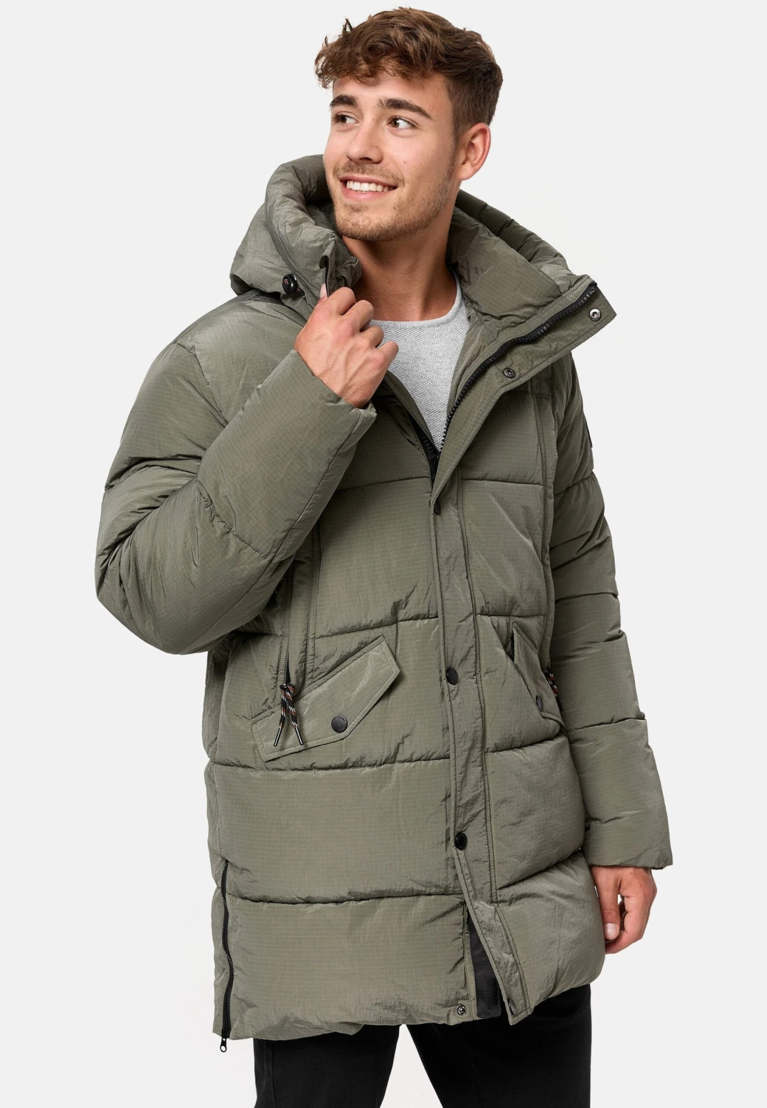 Indicode Jeans Kasper - Winterjas - Army