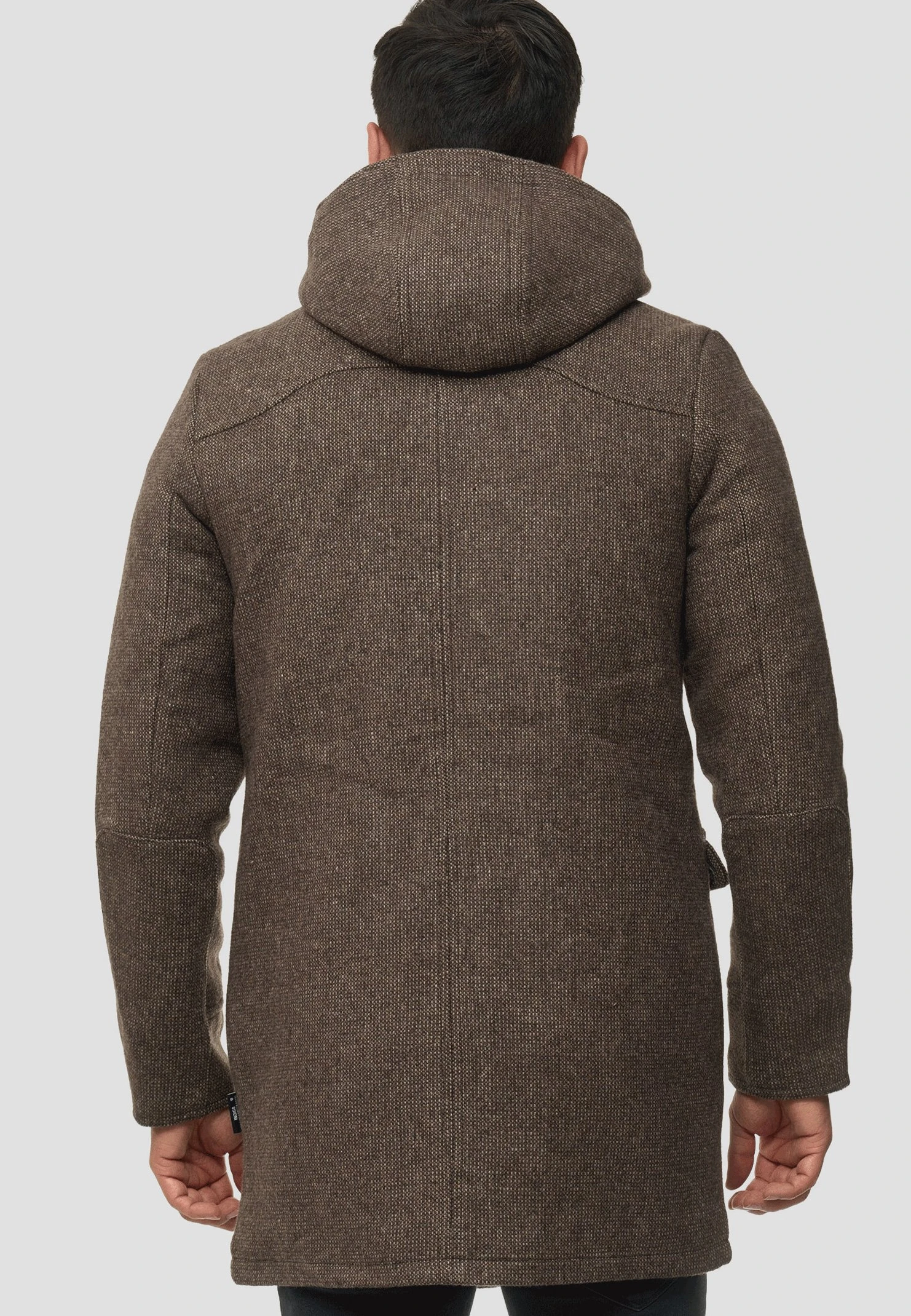 Indicode Jeans Liam - Winterjas - Mottled Brown - Afbeelding 3