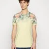 Indicode Jeans Palencia - T-Shirt Print - Pale Banana