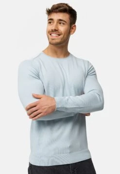 Indicode Jeans Gamal - Trui - Celestial Blue