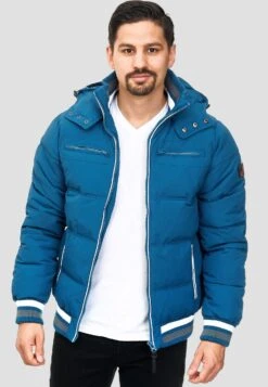 Indicode Jeans Marlon - Winterjas - Sea Blue