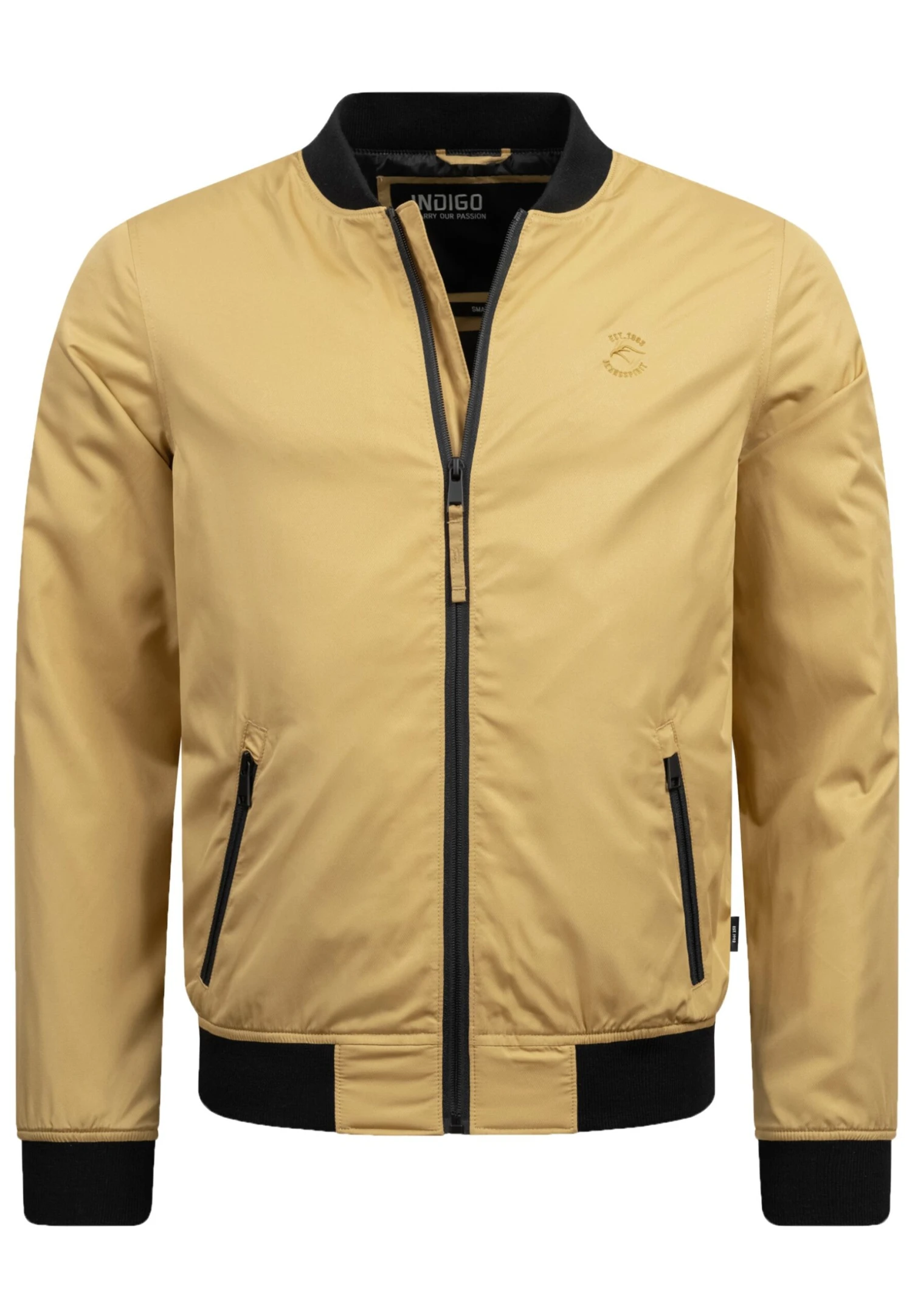 Indicode Jeans Bomberjacks - Khaki - Afbeelding 6