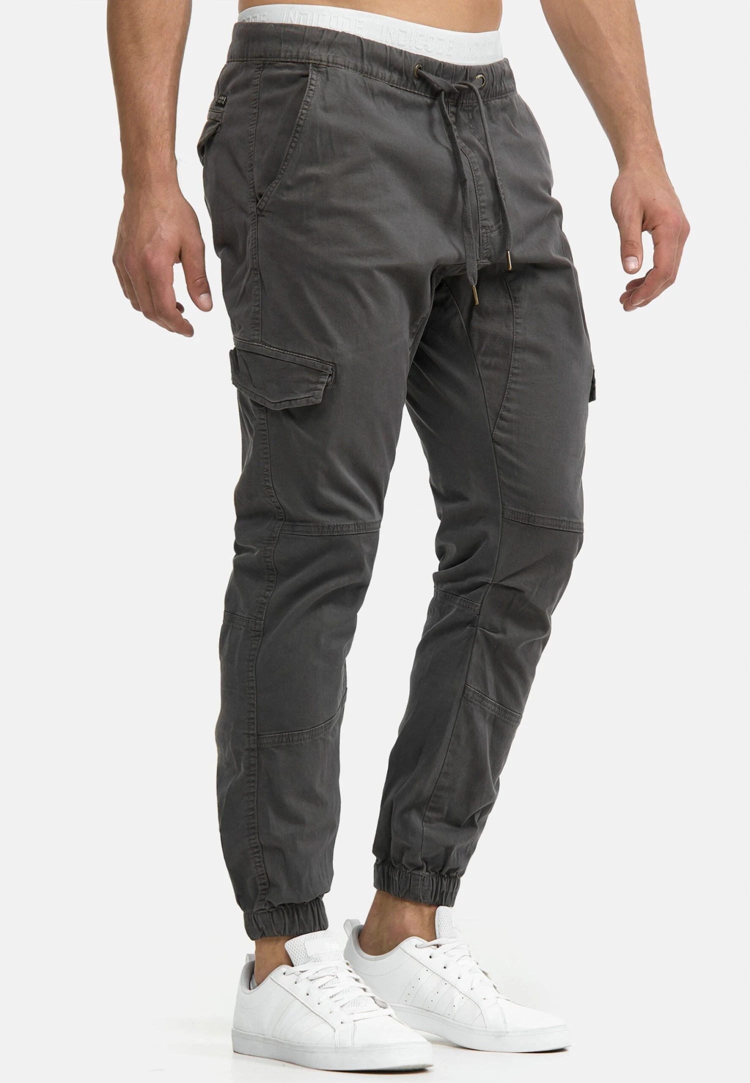 Indicode Jeans Levi - Cargobroek - Raven
